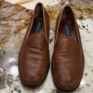 Giorgio Brutini Tan Leather Loafers